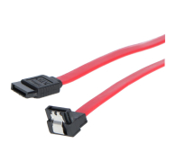 Silver Monkey Kabel SATA III, kątowy, 0,3m czerwony - 1047802 - zdjęcie 1